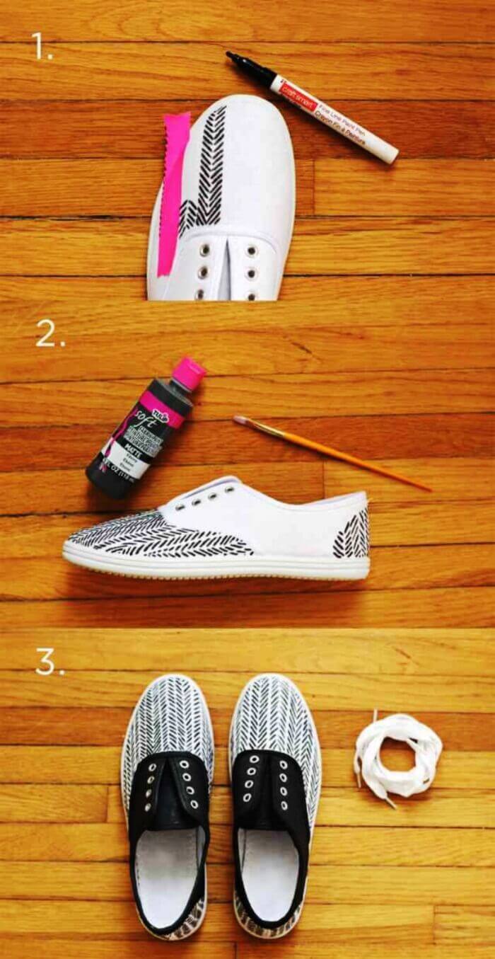 10 real ways to remake sneakers