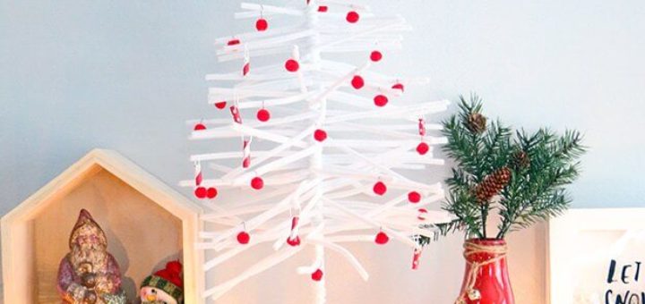 DIY Pipe Cleaner Christmas Tree (3)