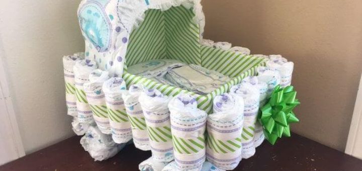 6 Unique Diaper DIY Displays That Aren't Cakes