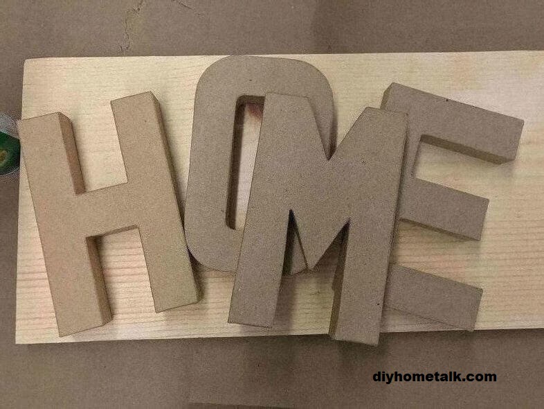 Farmhouse Style Home Sign