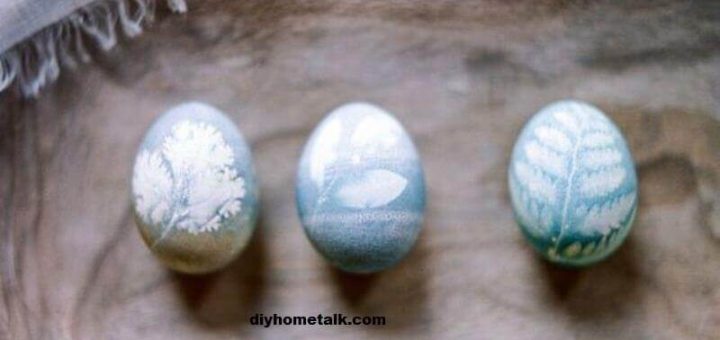 An Unusual Way To Paint Eggs For Easter