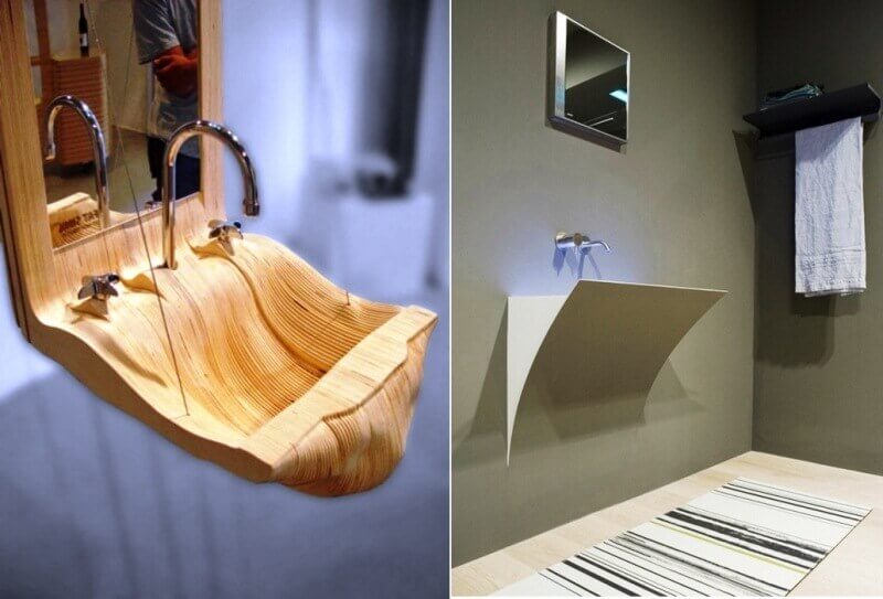 12 Unusual Sinks For The Bathroom