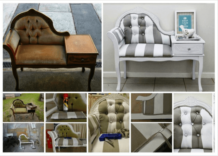 Original ideas On How To Remake Old Furniture Into Stylish Home Decoration