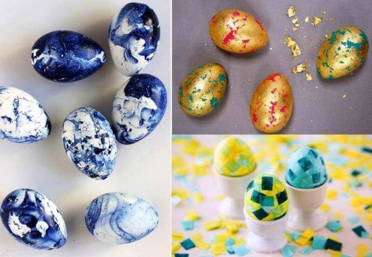 12 Unusual ideas for Decorating Easter Eggs