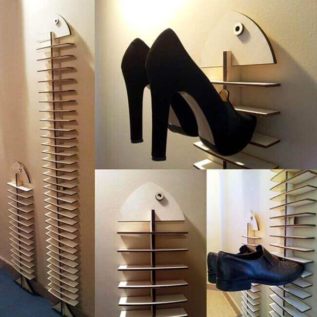 creative shoe storage ideas